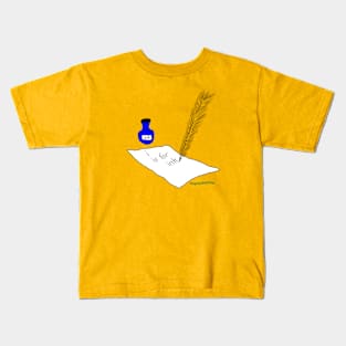 i is for ink Kids T-Shirt